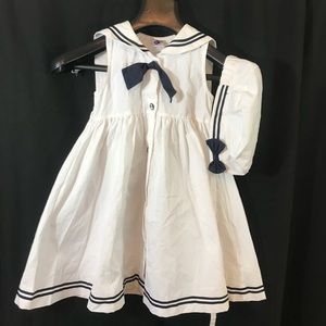 Nautical 2 pc Girls Dress size 6x by Good Lad